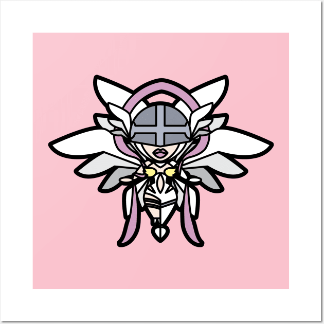 Angewomon Tooniefied Wall Art by Tooniefied